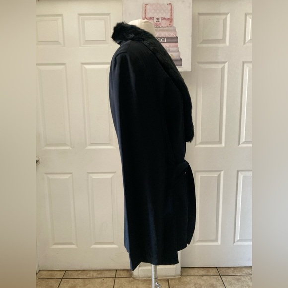 KS Womens Collection Plus Sz 18 Blazer With Faux Fur - Picture 4 of 9